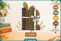 Teacher Fall Resources Clipart Product Image 1