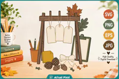 Teacher Fall Resources Clipart Product Image 1
