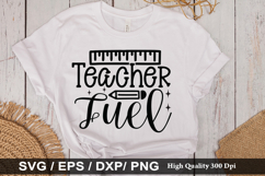 Teacher fuel SVG - Teacher Design Product Image 1
