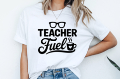 Teacher Fuel SVG | Teacher SVG | Teacher PNG Product Image 2