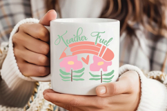 Teacher Fuel SVG | Boho Teacher SVG | Teacher Floral PNG Product Image 2