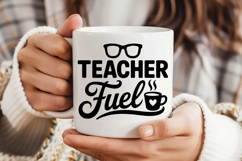 Teacher Fuel SVG | Teacher SVG | Teacher PNG Product Image 3