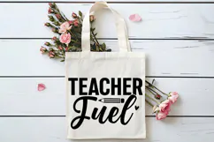 Teacher Fuel SVG | Teacher SVG | Teacher PNG Product Image 4