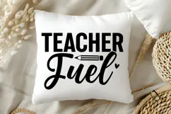 Teacher Fuel SVG | Teacher SVG | Teacher PNG Product Image 5