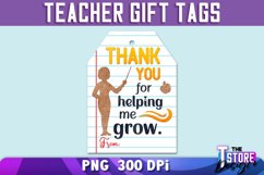 Teacher Gift Tags PNG Design | Teacher Tags PNG |School Gift Product Image 1