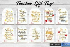 Teacher Gift Tag PNG |Thank You Teacher Printable Product Image 1