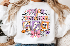 Teacher Halloween Png, Trick Or Teach Png Product Image 2