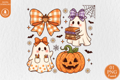 Teacher Halloween Sublimation, Halloween Ghost Design Product Image 1