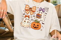 Teacher Halloween Sublimation, Halloween Ghost Design Product Image 2