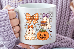 Teacher Halloween Sublimation, Halloween Ghost Design Product Image 5