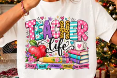 Teacher Life PNG, Inspire Teacher Shirt Product Image 3