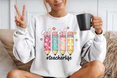 Teacher Life PNG Sublimation Design Product Image 2