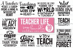Teacher Life SVG Bundle Product Image 1