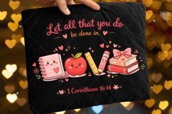 Teacher Love PNG, Christian Teacher Png, Valentine Classroom Product Image 3