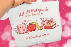 Teacher Love PNG, Christian Teacher Png, Valentine Classroom Product Image 4