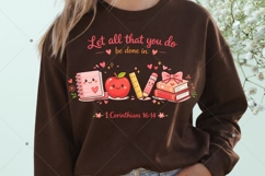 Teacher Love PNG, Christian Teacher Png, Valentine Classroom Product Image 5