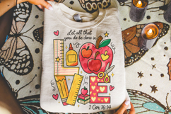 Love Teacher Valentine's Day PNG, Teacher Gift PNG, Xoxo PNG Product Image 3