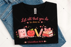 Teacher Love PNG, Christian Teacher Png, Valentine Classroom Product Image 8