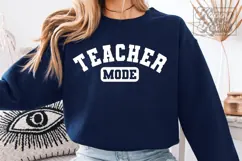 Teacher Mode SVG PNG - Teacher Appreciation Shirt Design Product Image 3