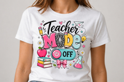 Teacher Mode Off Png Product Image 2