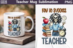 Teacher Mug Bundle | Funny Teacher Skeleton Mug Product Image 21
