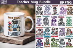 Teacher Mug Bundle | Funny Teacher Skeleton Mug Product Image 1