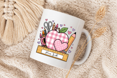 Personalized Teacher Frame PNG, Classroom Decor Product Image 5