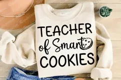 Teacher of Smart Cookies SVG Design, Teacher's Day SVG Product Image 3