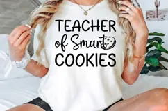 Teacher of Smart Cookies SVG Design, Teacher's Day SVG Product Image 2