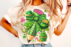 Teacher Pencil St Patrick's Day PNG, Lucky Teacher PNG Product Image 3