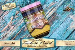This is a Beautiful full wrap design for your 12oz Sublimation straight wine tumbler. It features a teachers pencil design and a rainbow power wash background.
