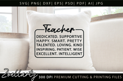 Teacher Life Kind Dedicated Loving Teacher T-shirt Mug Tote Product Image 4