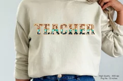 Teacher Png  Teacher Sublimation  School Teacher Shirt Png