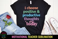 MOTIVATIONAL TEACHER SHIRTS SUBLIMATION I TEACHER POSITIVE AFFIRMATION SUBLIMATION DESIGN I TEACHER MENTAL HEALTH DESIGN I TEACHER SUBLIMATION
