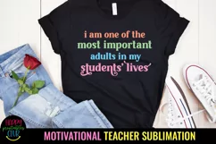 MOTIVATIONAL TEACHER SHIRTS SUBLIMATION I TEACHER POSITIVE AFFIRMATION SUBLIMATION DESIGN I TEACHER MENTAL HEALTH DESIGN I TEACHER SUBLIMATION