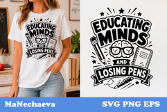Funny Teacher Quotes Bundle | School SVG Designs Product Image 2