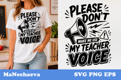 Funny Teacher Quotes Bundle | School SVG Designs Product Image 3
