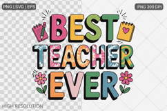 Teacher PNG SVG Sublimation Product Image 1