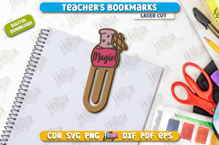 Teacher&#039;s Bookmarks Laser Cut Bundle, Teacher Gift Idea SVG Product Image 12
