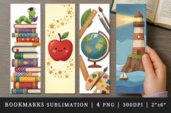 Teacher's Day printable sublimation bookmark design Product Image 1