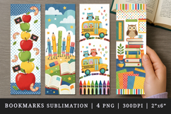 Teacher's Day printable sublimation bookmark design Product Image 1