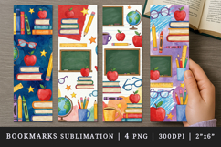 Teacher's Day printable sublimation bookmark design Product Image 1