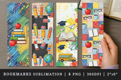 Teacher's Day printable sublimation bookmark design Product Image 1