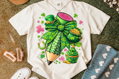 Teacher Pencil St Patrick's Day PNG, Lucky Teacher PNG Product Image 5