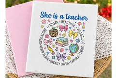 Teacher Shirt Png, Back To School Sublimation Design Product Image 3