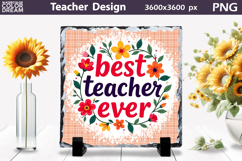 Teacher Sublimation Design | Teacher Slate Design Product Image 1