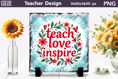 Teacher Sublimation Design | Teacher Slate Design Product Image 1
