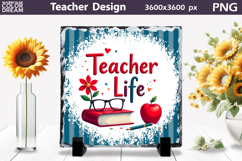 Teacher Sublimation Design | Teacher Slate Design Product Image 1