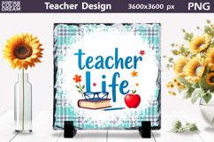 Teacher Sublimation Design | Teacher Slate Design Product Image 1