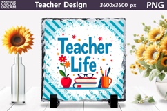 Teacher Sublimation Design | Teacher Slate Design Product Image 1